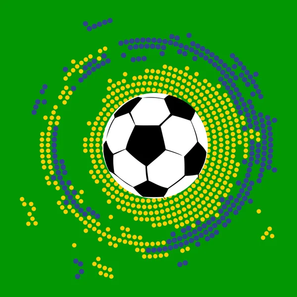 Diseño de fútbol — Vector de stock