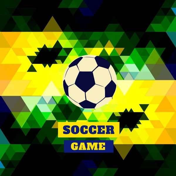 Voetbal sport — Stockvector