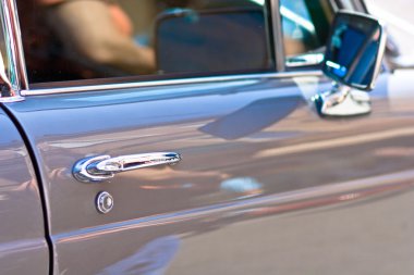 modern bir otomobilin iç fotoğrafı