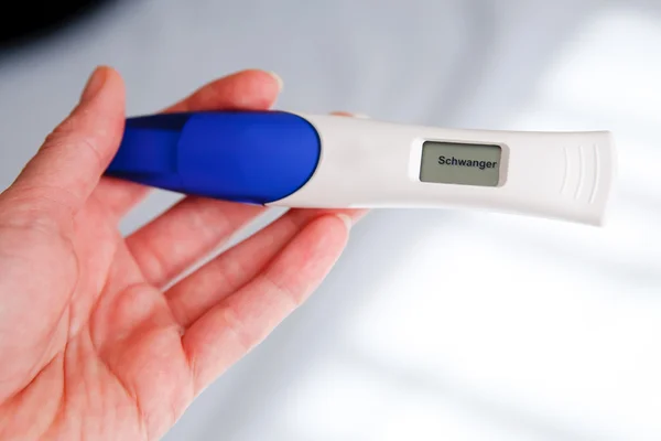 Zwangerschapstest Stockfoto