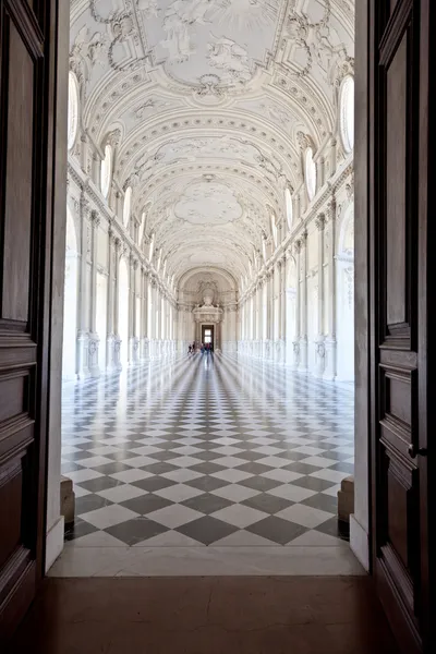 Italia Palacio Real: Galleria di Diana, Venaria — Foto de Stock