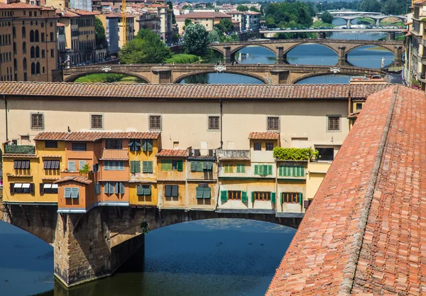 Florença, Ponte Vecchio — Fotografia de Stock