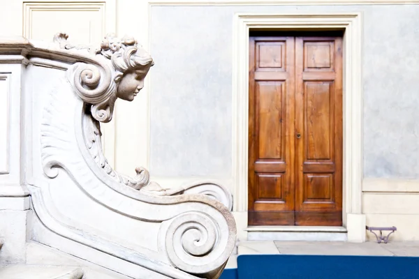 Interior of Palazzo Madama Royal Palace — Stock Photo, Image