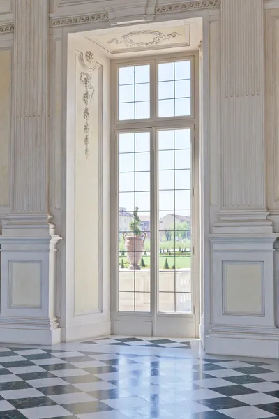 Itália - Palácio Real: Galleria di Diana, Venaria Imagens De Bancos De Imagens