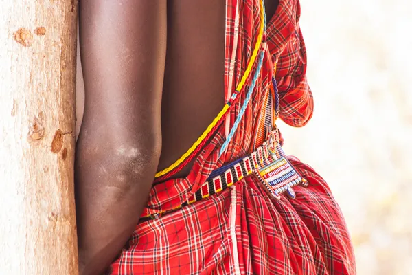 Masai-Tracht — Stockfoto