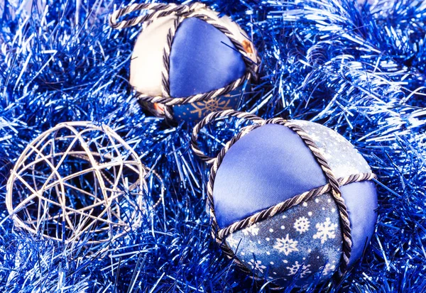 Bolas de Navidad hechas a mano —  Fotos de Stock