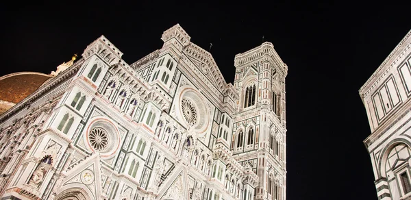 Florence Duomo by night — Stock Photo, Image