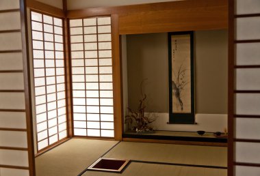 Japanese room clipart