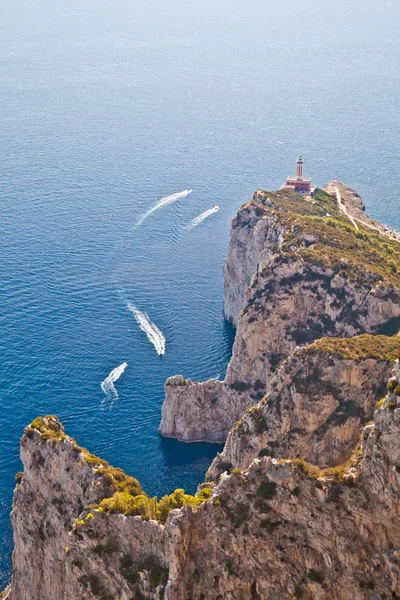 Isla de Capri panorama — Foto de Stock