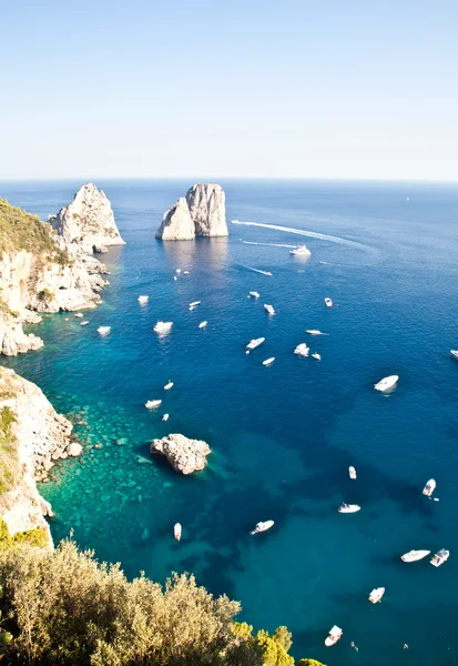 Faraglioni di Capri — Stock fotografie