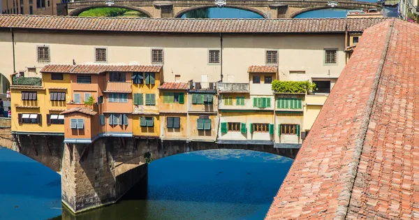 Florencja, ponte vecchio — Zdjęcie stockowe