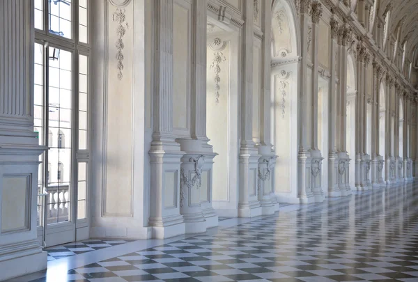 Italia Palacio Real: Galleria di Diana, Venaria —  Fotos de Stock