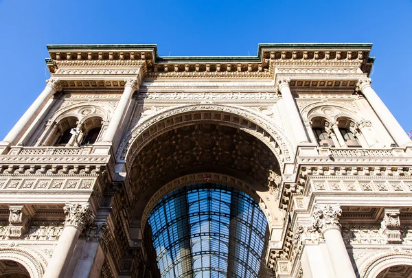Milano - Galleria Vittorio Emanuele — Fotografia de Stock