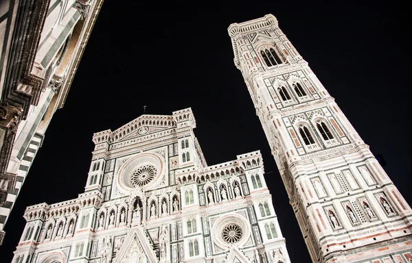 Florenz duomo bei Nacht — Stockfoto