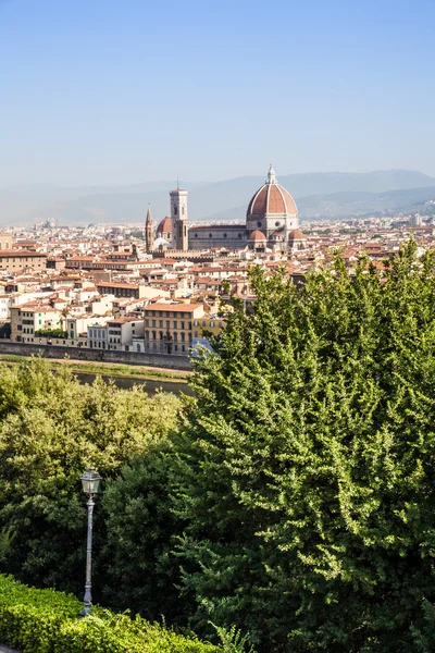 Florens duomo vy — Stockfoto