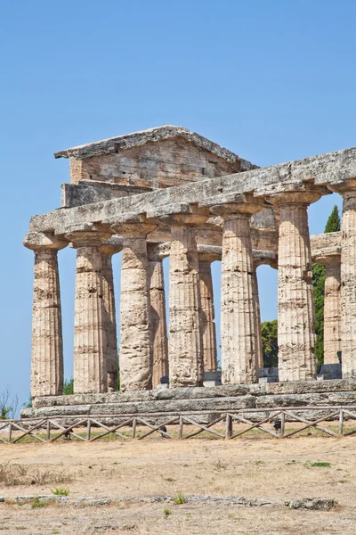 Paestum tempel - Italien — Stockfoto