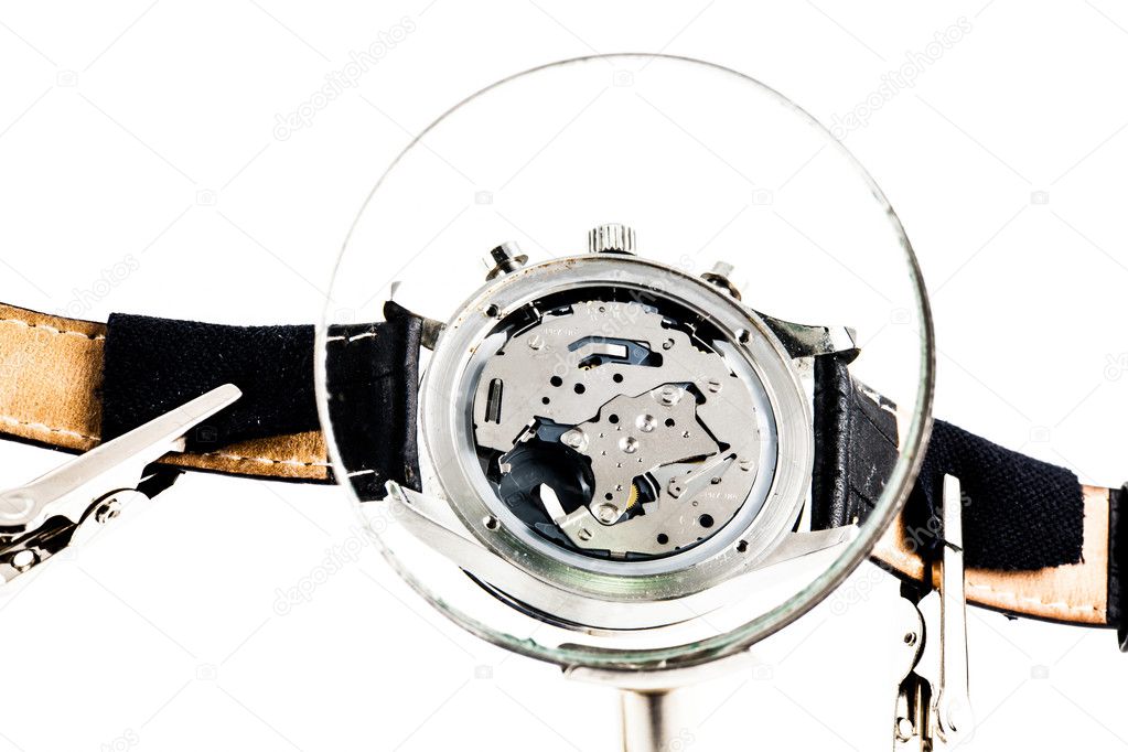 Watch repairing operation