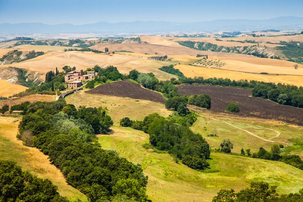 Paese in Toscana — Foto Stock