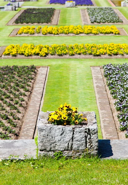 Villa taranto trädgård — Stockfoto