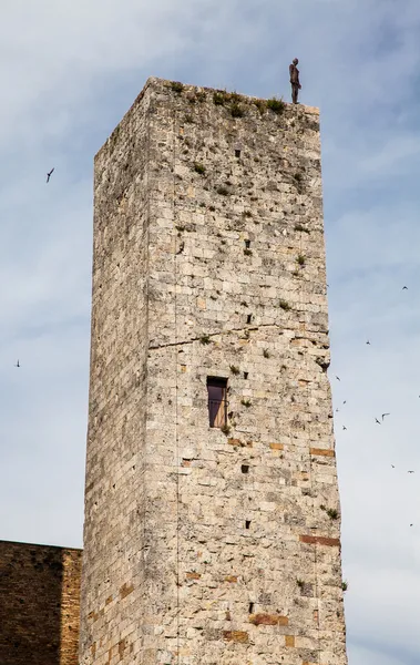 San Gimignano towers — Stock Photo, Image