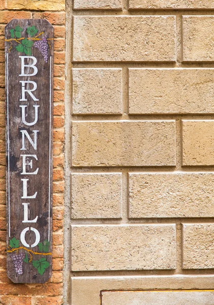 Brunello. — Fotografia de Stock