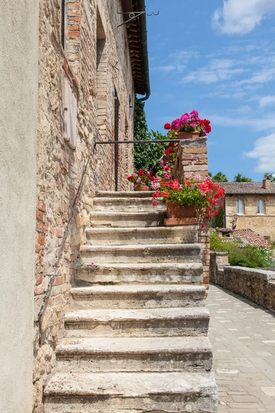 Toscane dorp — Stockfoto