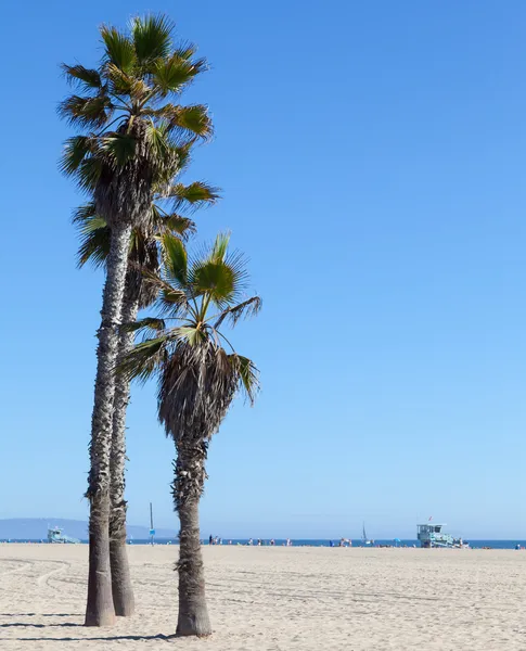 Santa Monica Beach — Zdjęcie stockowe