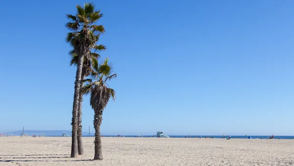 Santa Monica Beach — Zdjęcie stockowe