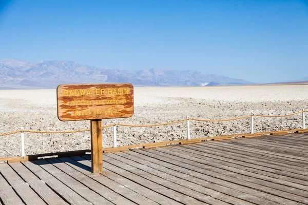 Badwater punkt — Stockfoto