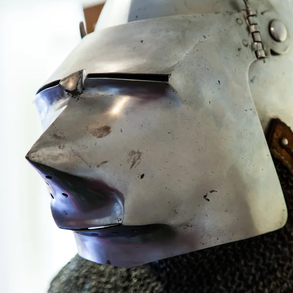 Detalle armadura medieval — Foto de Stock
