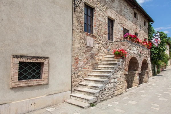 Pueblo en Toscana —  Fotos de Stock