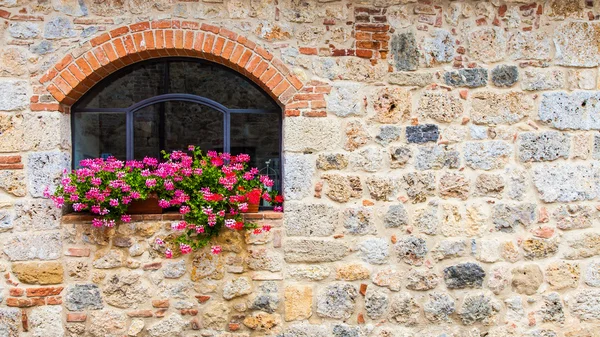 Toskanska fönster — Stockfoto