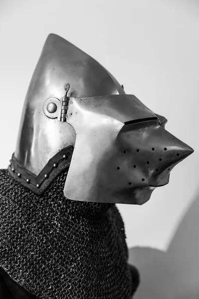 Detalhe da armadura medieval — Fotografia de Stock
