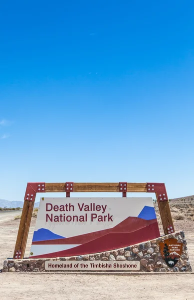 Death valley ingången — Stockfoto