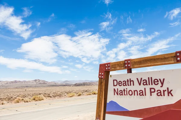 Death valley ingången — Stockfoto