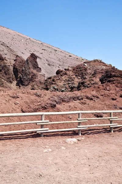 Vesuvius krater — Stockfoto