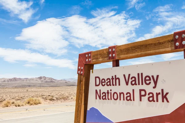 Death valley vchod — Stock fotografie