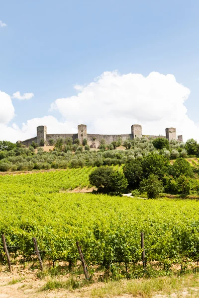 Vinho na Toscana — Fotografia de Stock