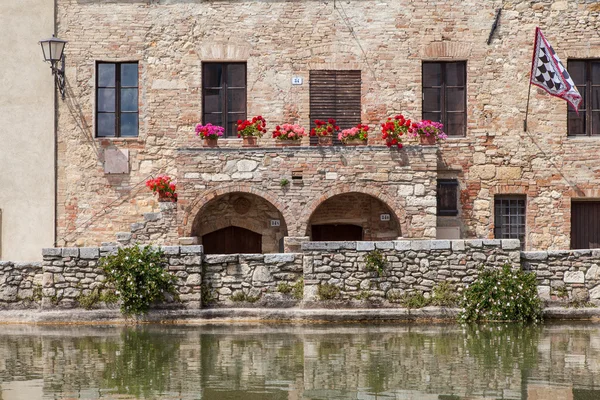 Toscane dorp — Stockfoto