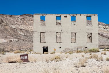 rhyolite hayalet kasaba