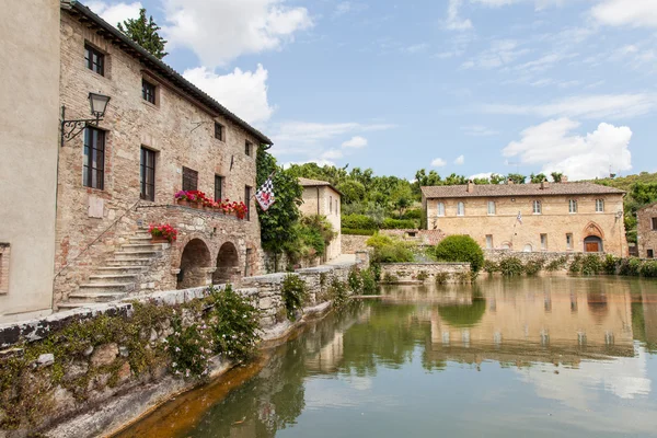 Toscana village — Stockfoto
