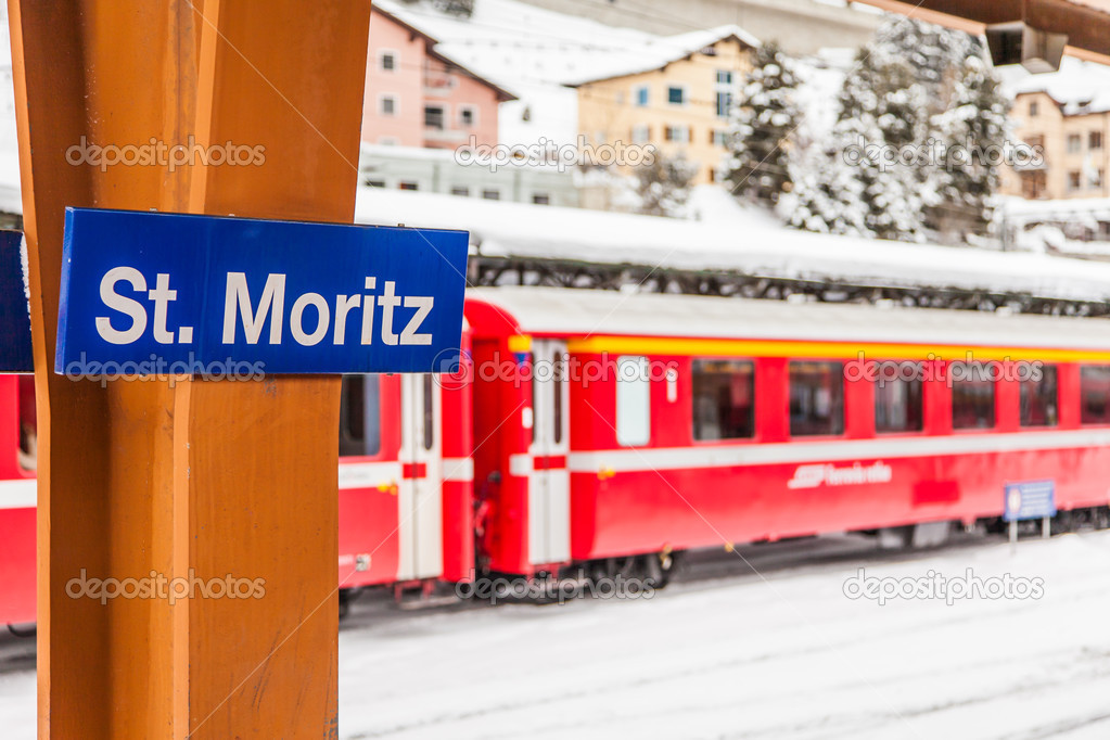St. Moritz Train Station