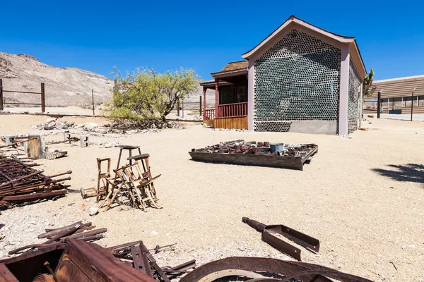 Rhyolite cidade fantasma — Fotografia de Stock