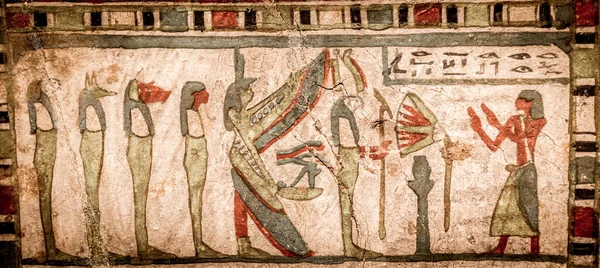 Turin Olaszország Circa 2021 Május Egyiptomi Régészet Ősi Hieroglifa 580 — Stock Fotó