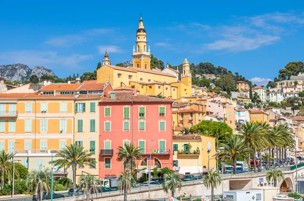 Menton France Circa August 2021 View French Riviera Named Coast — Stock Photo, Image