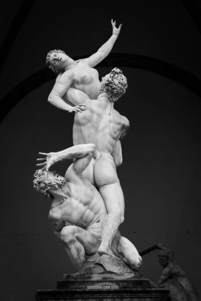 Rape Proserpina Renaissance Statue Giambologna Florence Italy — Stock Photo, Image