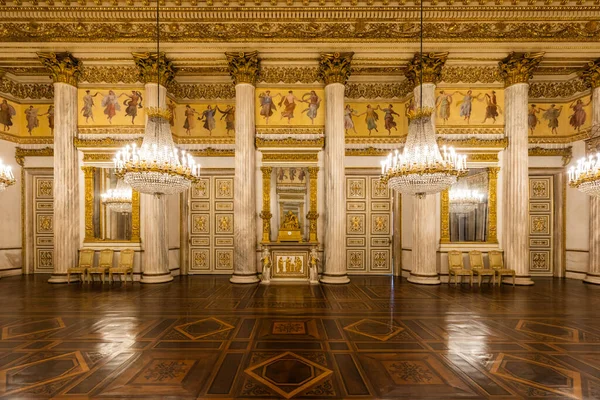 Τορίνο Ιταλία Περίπου Ιανουάριος 2022 Ρομαντική Παλιά Αίθουσα Χορού Εσωτερικό — Φωτογραφία Αρχείου