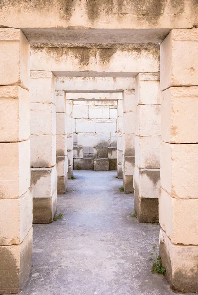 Labyrinthperspektive Für Klaustrophobie Und Klaustrophobische Menschen — Stockfoto