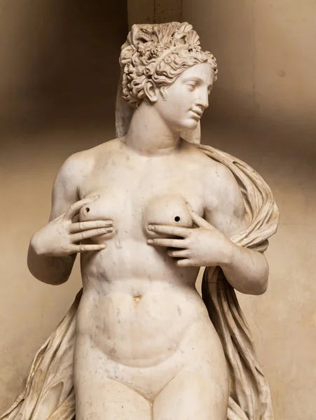 Florencia Italia Alrededor Julio 2021 Estatua Mujer Desnuda Sensual Figura — Foto de Stock