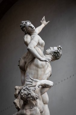 Proserpina Tecavüzü, Rönesans Heykeli Giambologna, Floransa, İtalya